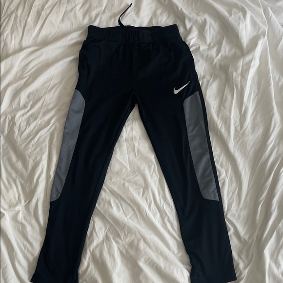 Nike Other - Nike Kids Black Joggers with Gray Panels